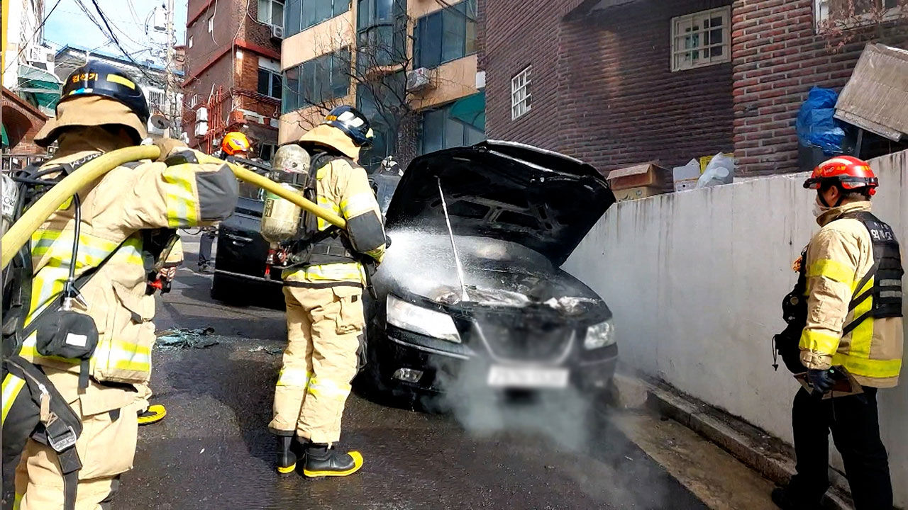 서울 종로구 명륜3가 차량 화재