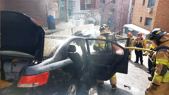 서울 종로구 명륜3가 차량 화재