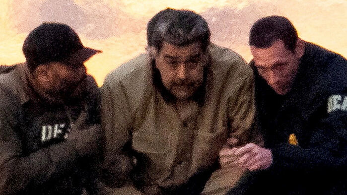 체포된 마두로 베네수엘라 대통령