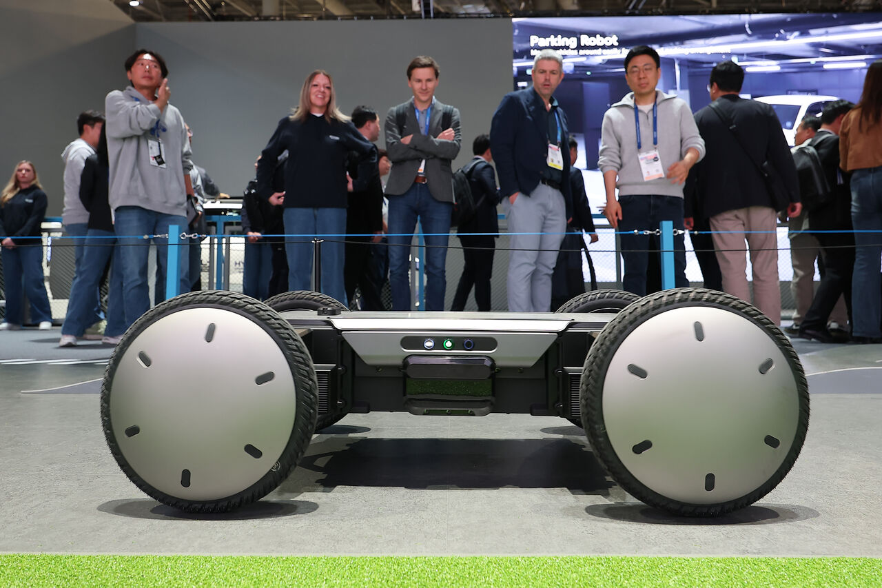 현대자동차 로보틱스랩이 개발한 로봇 '모베드'