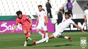 U-23 대표팀, 아시안컵서 이란과 무승부&hellip;강상윤 부상