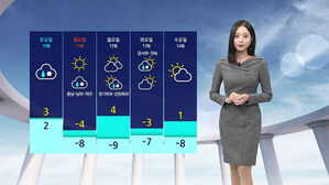 [날씨] 낮 영상권 회복, 추위 누그러져&hellip;주말 전국 비&middot;눈