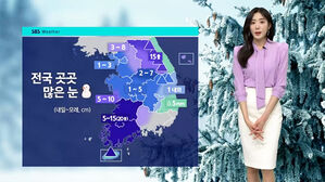 [날씨] 주말, 대설특보급 눈 온다&hellip;전국에 '강풍'까지