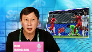 '김상식 매직' 2연승&hellip;8강행 '9부 능선'