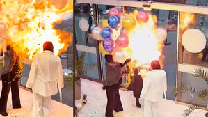 "생일 축하해" 건네자 돌연 폭발&hellip;순간 얼굴 돌린 여성