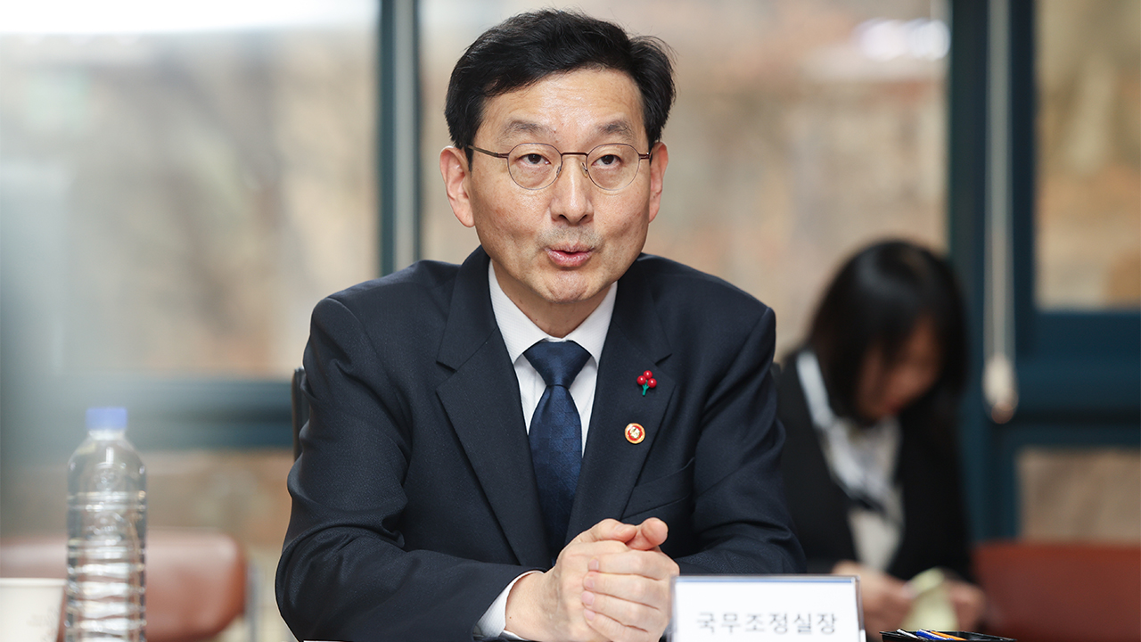 국조실장, 대학생 만나 "선관위 사태 재발 않도록 제도 개선"