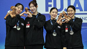 펜싱 여자 에페 대표팀 월드컵서 은메달&hellip;"세계랭킹 1위"