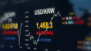다시 1,470원 근접&hellip;'원화 약세' 고개 든 이유는