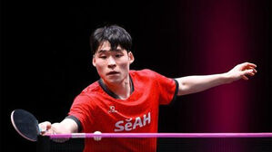 '세계 2위' 꺾은 장우진, 남자탁구 세계랭킹 14위로 4계단 상승
