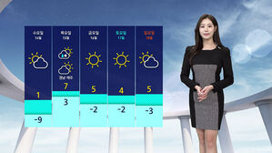 [날씨] 내일 아침까지 강추위&hellip;동해안 강풍 특보