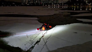 "여기로 가면 지름길"&hellip;'얼어붙은 저수지' 건너가다 결국