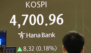 코스피, 개장 직후 사상 첫 4,700 '터치' 후 방향성 탐색