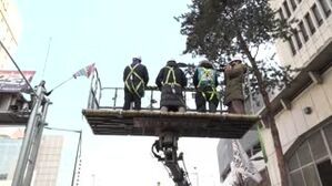 [영상] 세종호텔 해고노동자 336일 만에 고공농성 중단&hellip;사측과 교섭