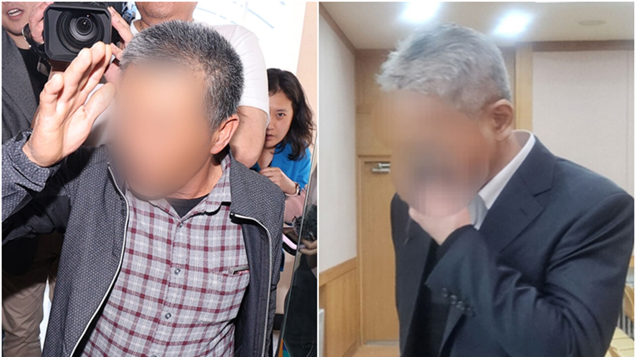 '경북 산불' 피고인들 정 모 씨(왼쪽) 와 신 모 씨. (사진=연합뉴스)