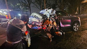 인천 장수동 삼거리서 트럭 등 차량 8대 추돌&hellip;4명 부상