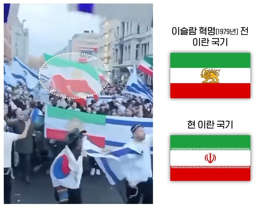 이란 반정부 시위 태극기 허위정보 팩트체크