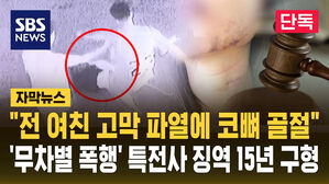 [단독] "전 여친 고막 파열에 코뼈 골절"&hellip;'무차별 폭행' 특전사, 징역 15년 구형 (자막뉴스)