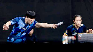 WTT 혼합복식 준우승 박강현-김나영, 세계랭킹 25위로 '껑충'