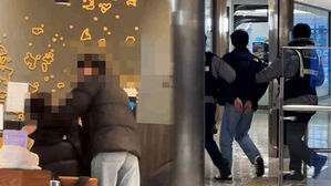 수원 카페 돌며 여성들 뒤로 가 '확'&hellip;영상에 담긴 범행 