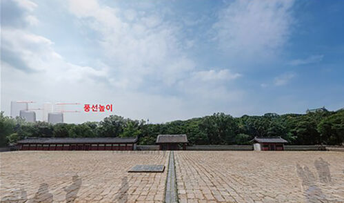 서울시 시뮬레이션 결과 사진