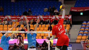 남자배구 한국전력, 3위로 도약&hellip;베논 '18점' 폭발