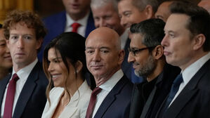 트럼프 취임식에 줄섰던 빅테크 거물들 더 부자 됐다