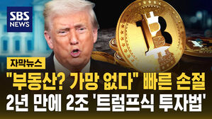 [자막뉴스] "부동산? 가망 없다" 빠른 손절 2년 만에 2조 '트럼프식 투자법'