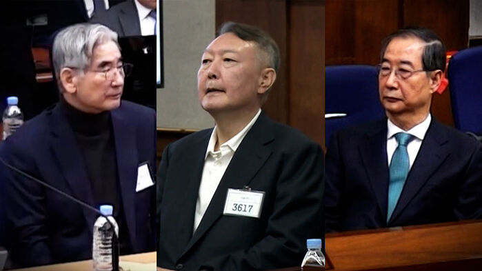 김용현, 윤석열, 한덕수