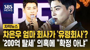 [자막뉴스] 차은우, 엄마 회사가 '유령회사'? '200억 탈세' 의혹에 "확정 아냐"