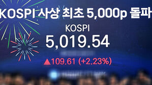 개장 직후 심상치 않더니&hellip;사상 첫 '꿈의 오천피' 밟았다