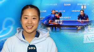 '신유빈 vs 중학생' 이색대결 결과는?