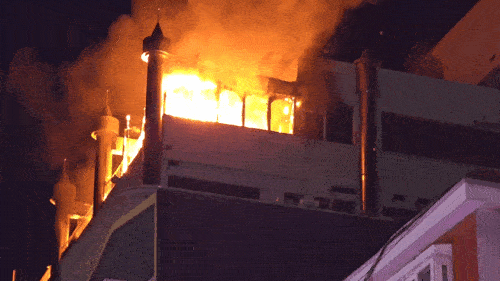 계산동 화재현장 (사진=독자 제공, 연합뉴스)