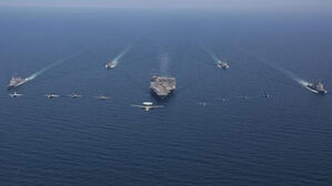 '중동행' 미 항모전단 인도양 진입&hellip;이란 "공격하면 전면전"