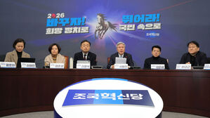 조국혁신당, 국회서 긴급 의총&hellip;'합당 제안' 논의 착수