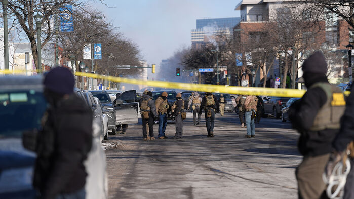 24일(현지시간) 미네소타주 미니애폴리스에서 미 연방 이민세관단속국(ICE) 요원에 의한 총격 사건이 또 발생했다.