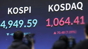 '천스닥 돌파' 코스닥, 7% 급등 마감&hellip;한때 사이드카