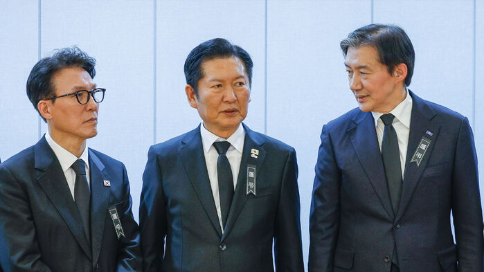 이브닝 김민석 정청래 조국