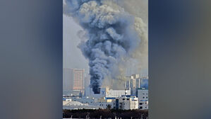 시흥 SPC삼립 시화공장서 불&hellip;대응 1단계 진화 중