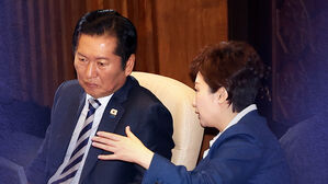 '반대파' 만나 수습 나선 정청래&hellip;전 당원 1인1표제 통과