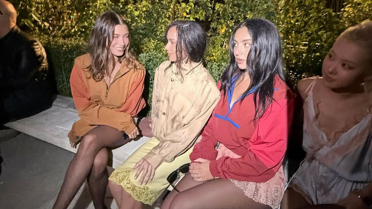 가수 찰리 XCX가 올린 인스타그램 사진 속 음영 처리된 블랙핑크 로제 (사진=인스타그램 'charlie_xcx' 게시물 캡처, 연합뉴스)