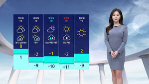 [날씨] 금요일부터 또 한파&hellip;내일까지 먼지 농도 높아요