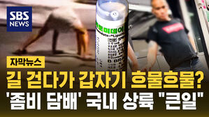 [자막뉴스] 길 걷다가 갑자기 흐물흐물? '좀비 담배' 국내 상륙 '초비상'