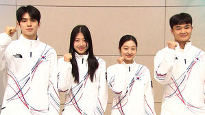 설렘 안고 밀라노로&hellip;"웃으며 돌아올게요"