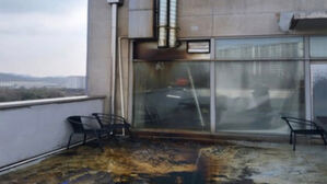 용인 수지구 5층짜리 상가 건물서 불&hellip;한때 60여 명 대피