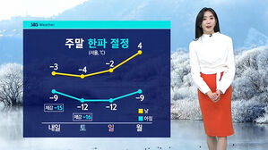 [날씨] 체감 -15도 '뚝'&hellip;강추위 속 불청객 '황사'까지
