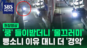 [현장영상] 70대 노인 치고 빤히 쳐다보더니 '쌩' 잡히자 늘어놓은 황당한 말