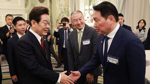 최태원, 이 대통령 '가짜뉴스' 질타에 "다시는 재발 않도록 만전"