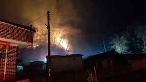 경북 포항 죽장면 산불&hellip;2시간 만에 큰 불길 잡아