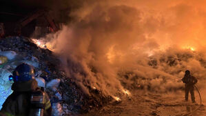 원주 폐기물재활용 시설서 불&hellip;200t 태우고 9시간 만에 진화