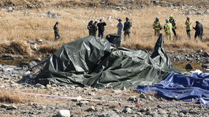 경기 가평군에서 군 헬기 추락&hellip;2명 숨져